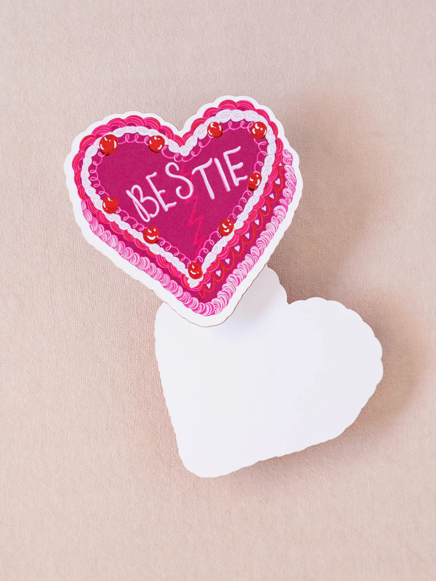 Bestie Cake - Greeting Card